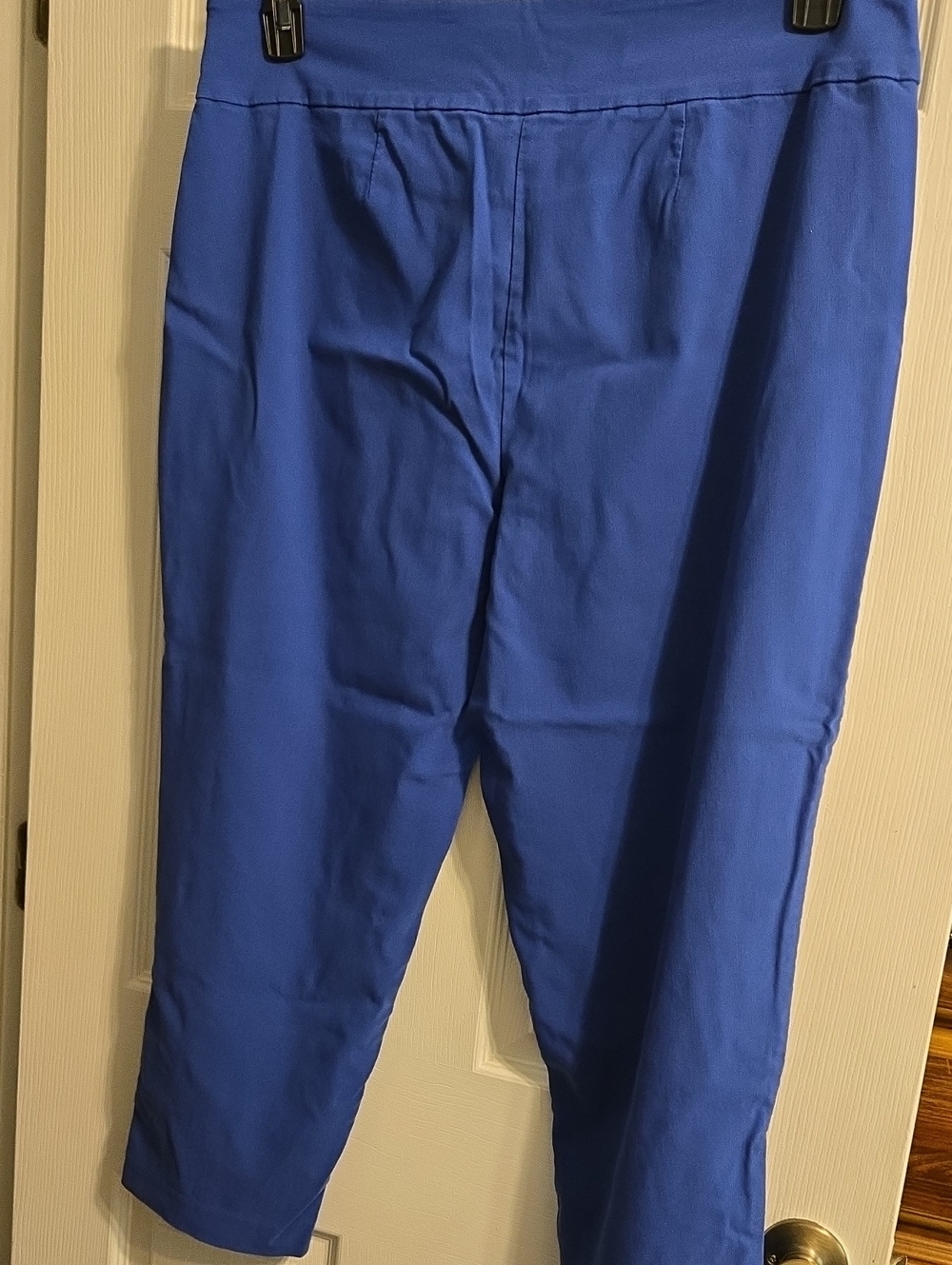 Zac & Rachel Woman Cobalt Blue Cropped Pants - Picture 5 of 5